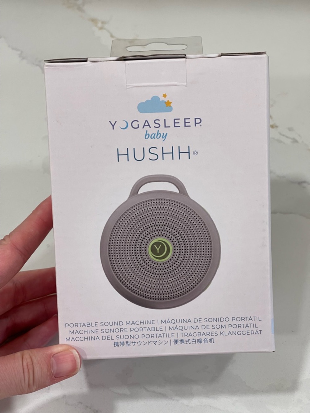 Yogasleep Baby Hushh Portable Sound Machine NIB